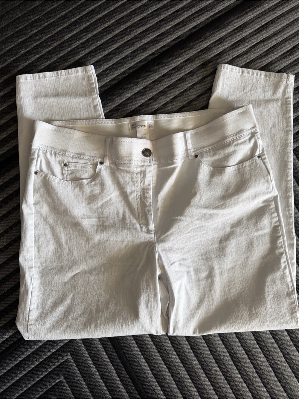 White Stretch Skinny Jeans